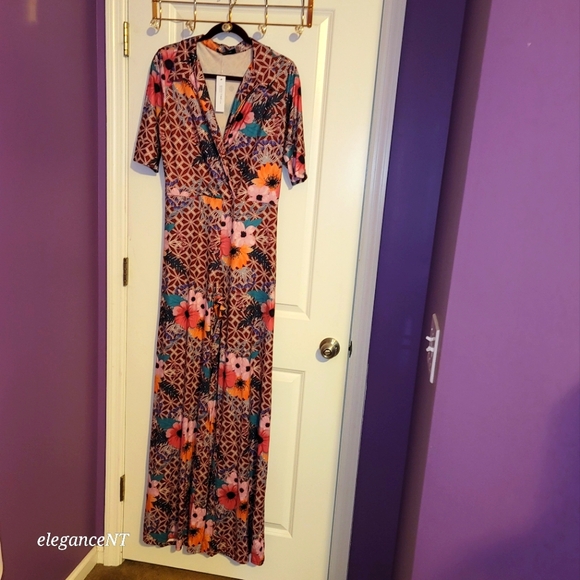 Goodtimes USA GooFloral Short Sleeve Jumpsuit Sz: XL NWT - Picture 2 of 8